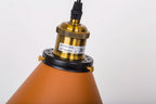 Industrial Pendant Light Iron Shade E27 Adjustable Drop
