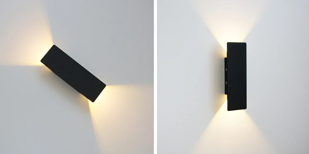 Applique murale LED intérieure moderne et simple pour chambre et salon