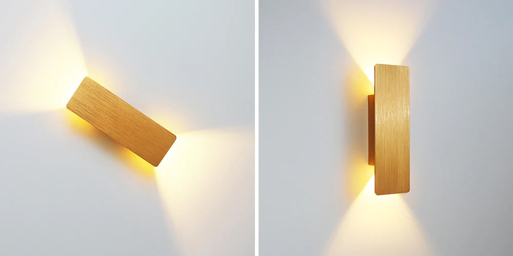 Applique murale LED intérieure moderne et simple pour chambre et salon