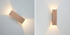 Applique murale LED intérieure moderne et simple pour chambre et salon