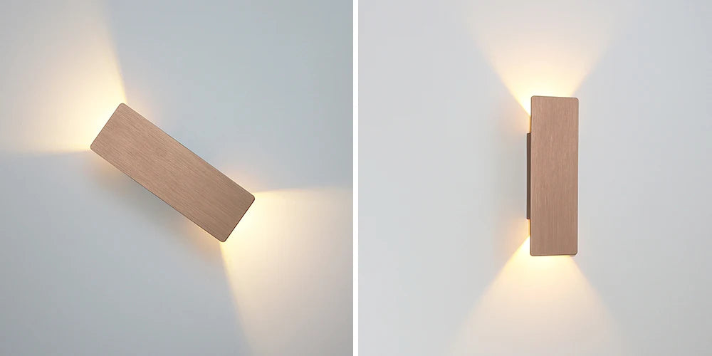Applique murale LED intérieure moderne et simple pour chambre et salon