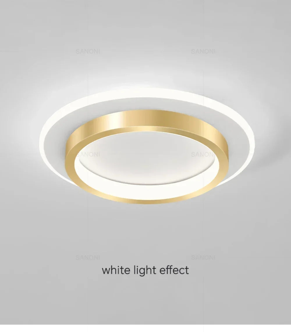 Plafonnier LED moderne DINDALLED pour couloir et escalier