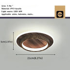 Nordic Tri-Colour LED Flush Mount Ceiling Light