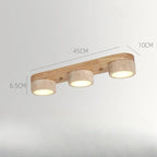 Applique de couloir Noyer Plafonniers Frêne Lampe LED