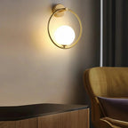 Modern G9 9W LED Wall Sconces with Frosted Glass Shade