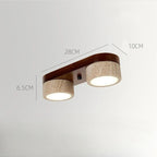 Applique de couloir Noyer Plafonniers Frêne Lampe LED
