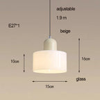 Nordique Moderne Verre Chambre Chevet Longue Ligne Petit