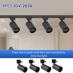 Modular Adjustable Spotlight Track Lighting System