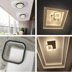 Nordic Tri-Colour LED Flush Mount Ceiling Light
