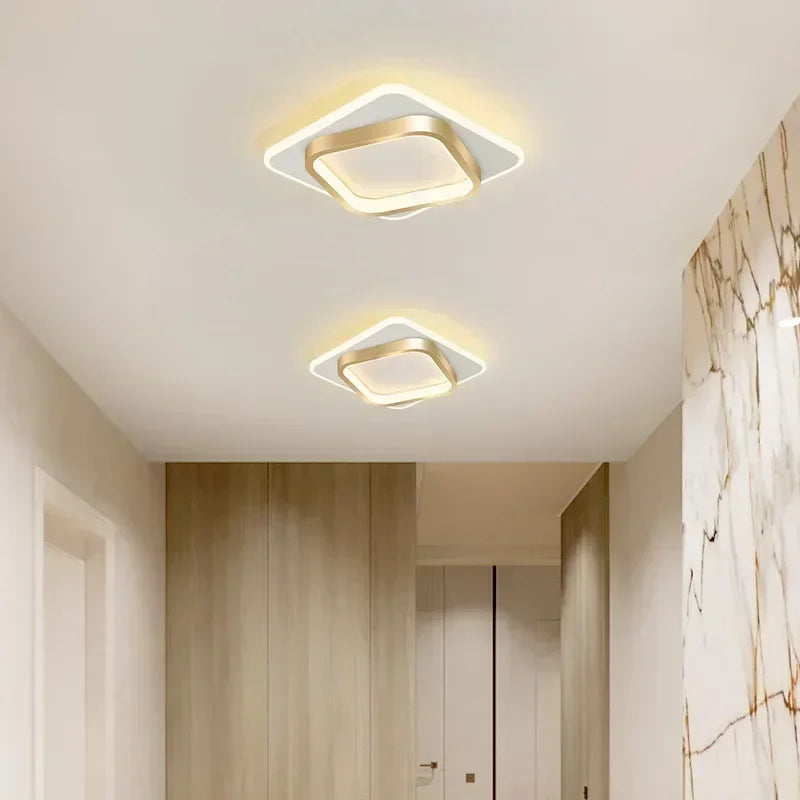 Nordic Tri-Colour LED Flush Mount Ceiling Light