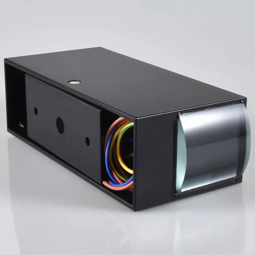 Éclairage extérieur COB en aluminium argenté, étanche IP65