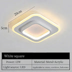 Nordic Tri-Colour LED Flush Mount Ceiling Light