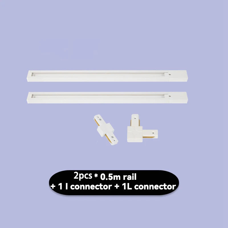 Modular Adjustable Spotlight Track Lighting System