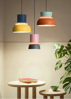 Two-Tone Macaron Stacked Pendant Light