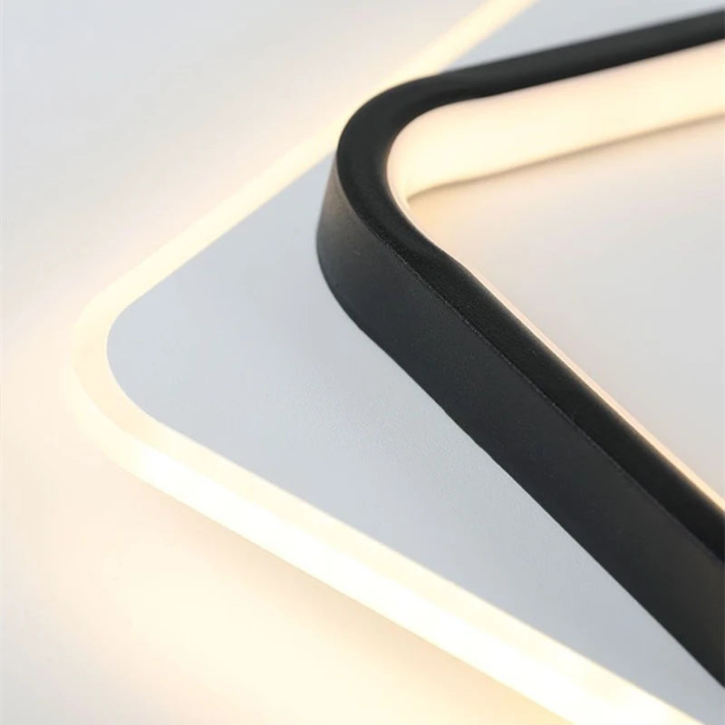 Nordic Tri-Colour LED Flush Mount Ceiling Light