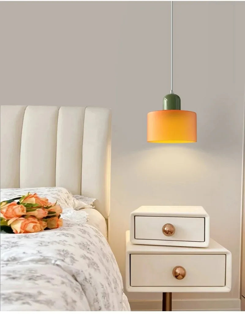 Nordique Moderne Verre Chambre Chevet Longue Ligne Petit