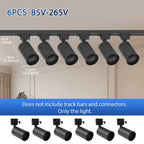 Modular Adjustable Spotlight Track Lighting System