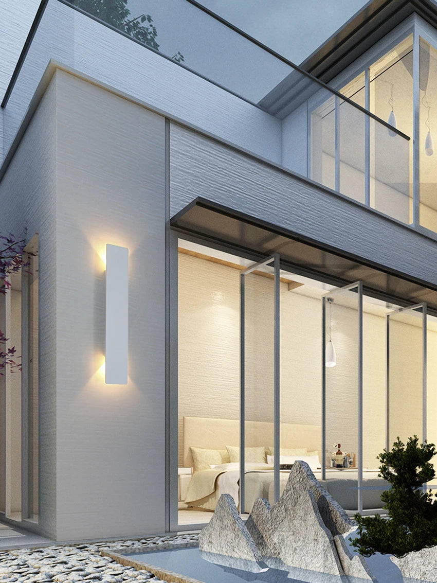 Outdoor Indoor LED Wall Light Up Down Aluminum IP65