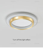 Plafonnier LED moderne DINDALLED pour couloir et escalier