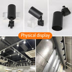 Modular Adjustable Spotlight Track Lighting System