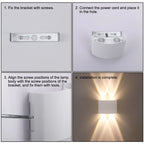 IP65 Waterproof LED Wall Light Outdoor Up Down Sconce