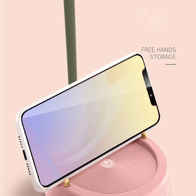 Flower LED Desk Lamp Touch Dimmable Rechargeable