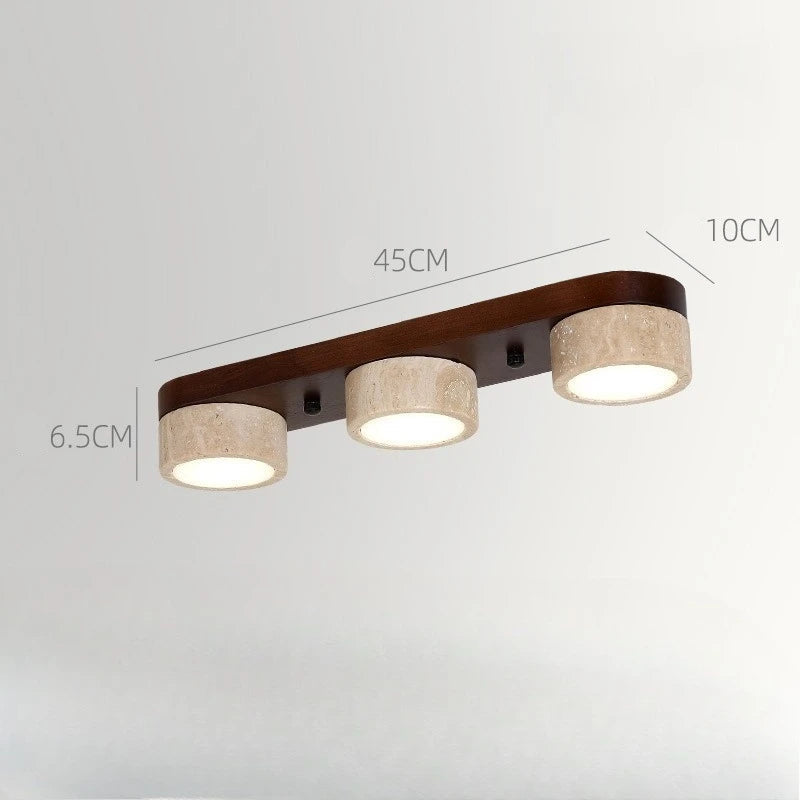 Applique de couloir Noyer Plafonniers Frêne Lampe LED