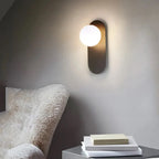 Modern G9 9W LED Wall Sconces with Frosted Glass Shade