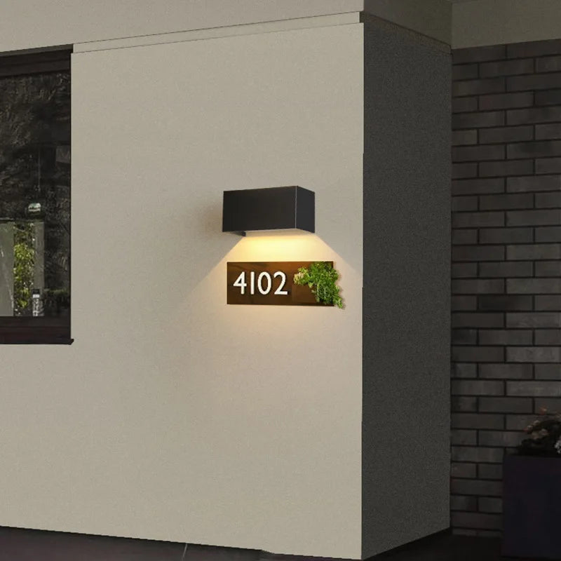 Applique Murale Nordique Moderne LED Étanche IP65