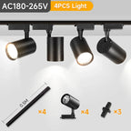 Plafonnier/lampe spot de rail LED pour
