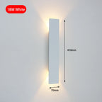 Applique murale LED intérieure moderne et simple pour chambre et salon