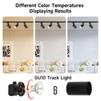 Modular Adjustable Spotlight Track Lighting System