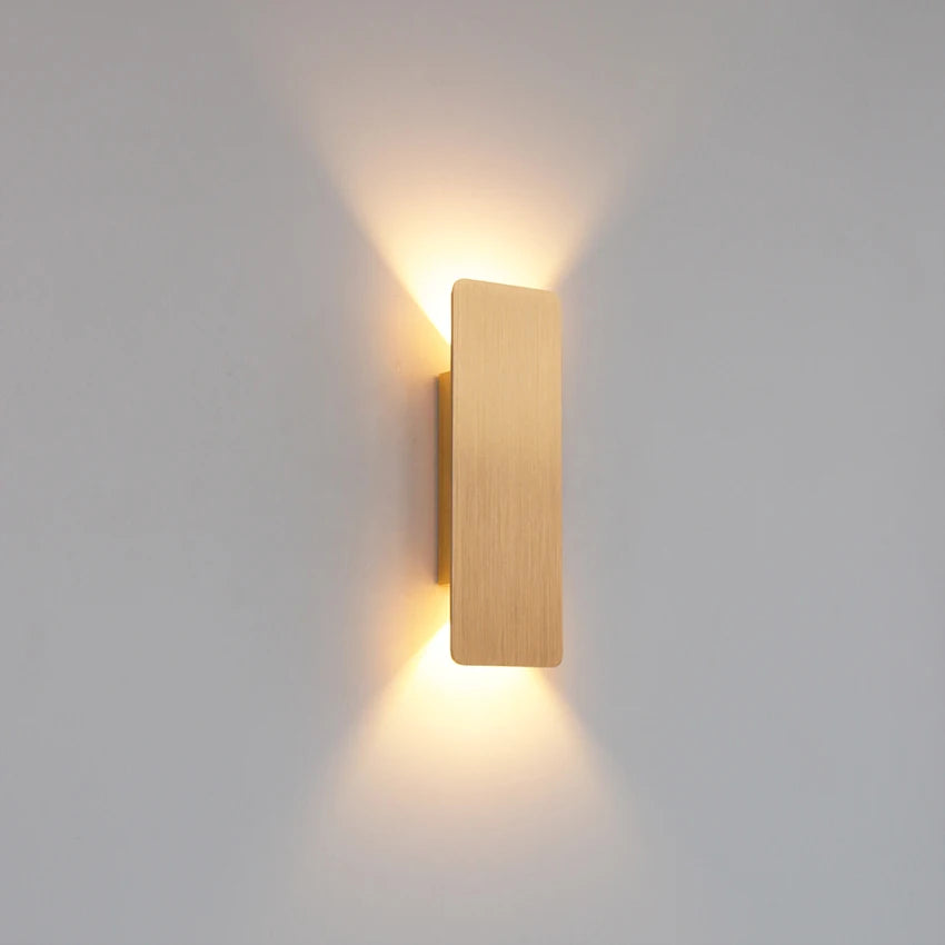 Applique murale LED intérieure moderne et simple pour chambre et salon