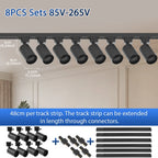 Modular Adjustable Spotlight Track Lighting System