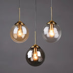 Lustre Moderne en Métal de Luxe LED Créatif Nordique en Verre