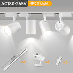 Plafonnier/lampe spot de rail LED pour