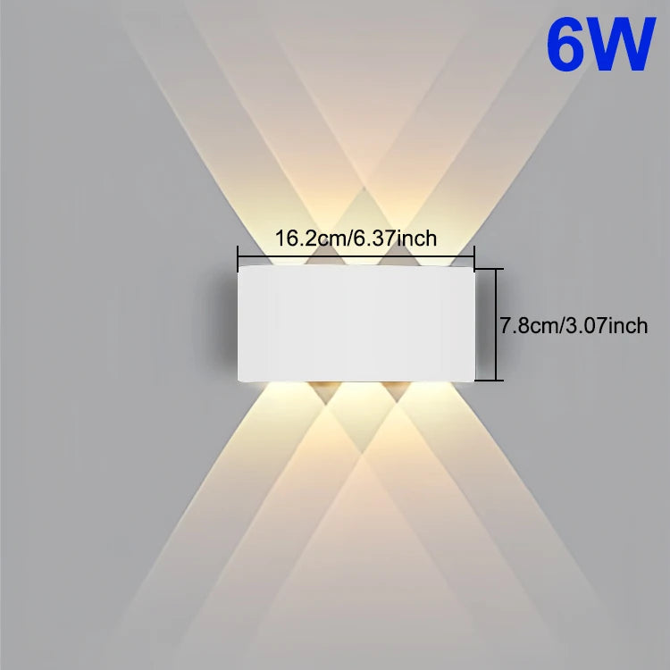 IP65 Waterproof LED Wall Light Outdoor Up Down Sconce