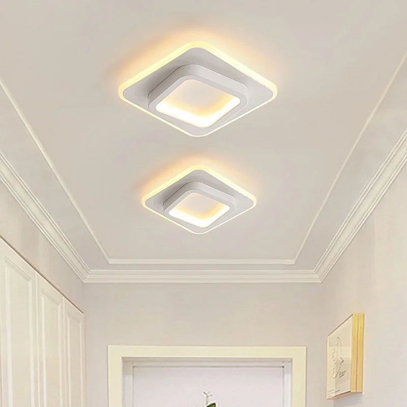 Nordic Tri-Colour LED Flush Mount Ceiling Light