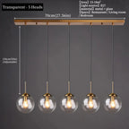 Lustre Moderne en Métal de Luxe LED Créatif Nordique en Verre