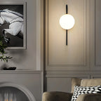 Modern G9 9W LED Wall Sconces with Frosted Glass Shade