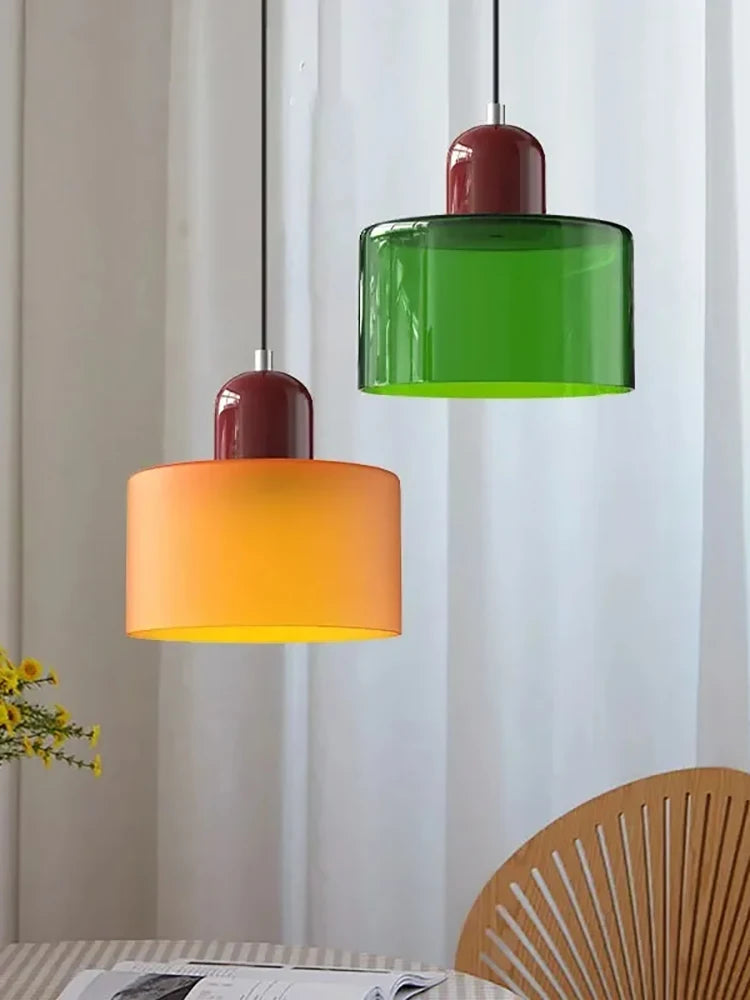 Nordique Moderne Verre Chambre Chevet Longue Ligne Petit