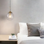 Lustre Moderne en Métal de Luxe LED Créatif Nordique en Verre