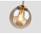 Lustre Moderne en Métal de Luxe LED Créatif Nordique en Verre