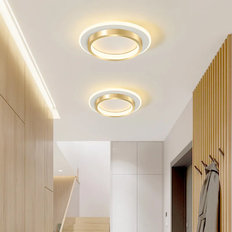 Nordic Tri-Colour LED Flush Mount Ceiling Light