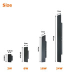 Outdoor Indoor LED Wall Light Up Down Aluminum IP65
