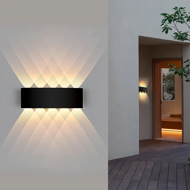 IP65 Waterproof LED Wall Light Outdoor Up Down Sconce