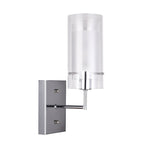 Abbey Pendant Wall Light - Chrome - Interior Craft House -