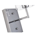 Abbey Pendant Wall Light - Chrome - Interior Craft House -
