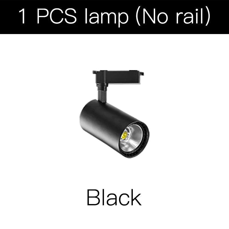 Adjustable COB LED Track Spotlight Multi-Head 12W–50W - Interior Craft House -