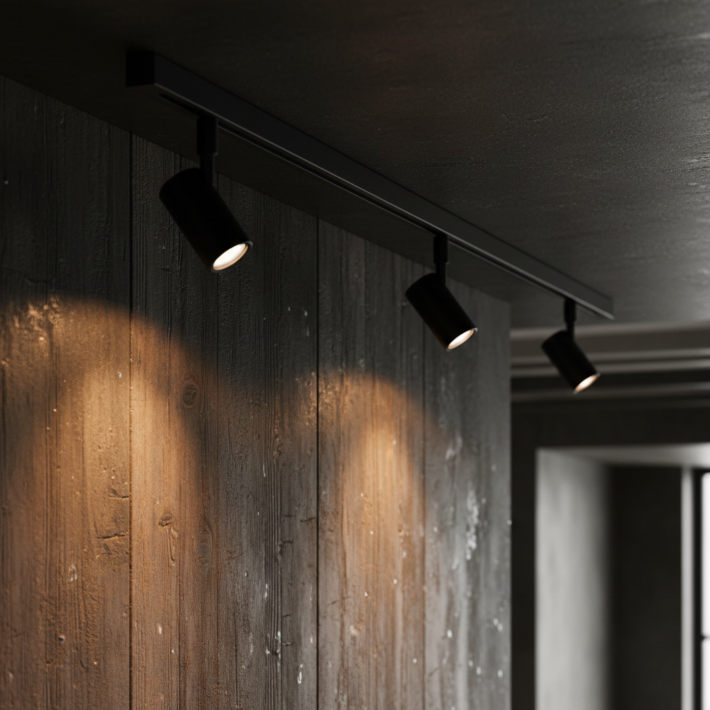 Black Track Light Focused Lifestyle 1:1
